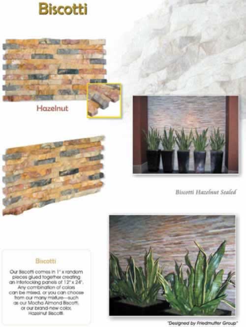 Hazelnut Almond Biscotti Stone Veneer Las Vegas USA