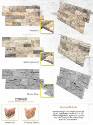 stacked rubble