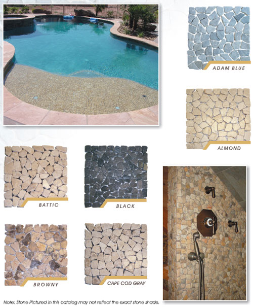 Mosaic/Pebble Stone Veneer Las Vegas USA-2