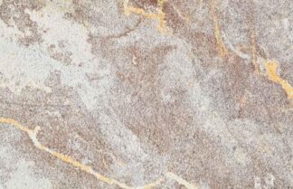 Bush-hammered natural stone tile in Browny