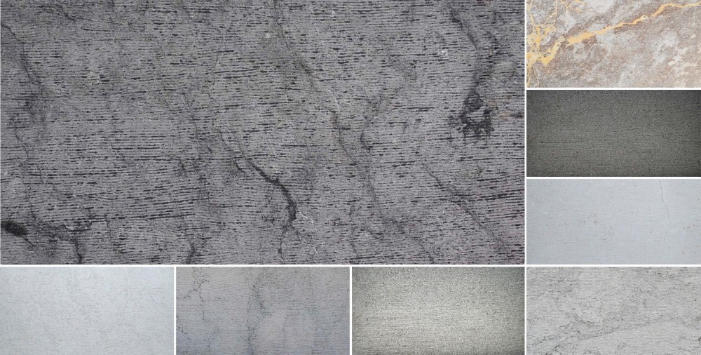 Almond Honed Scored Chiseled