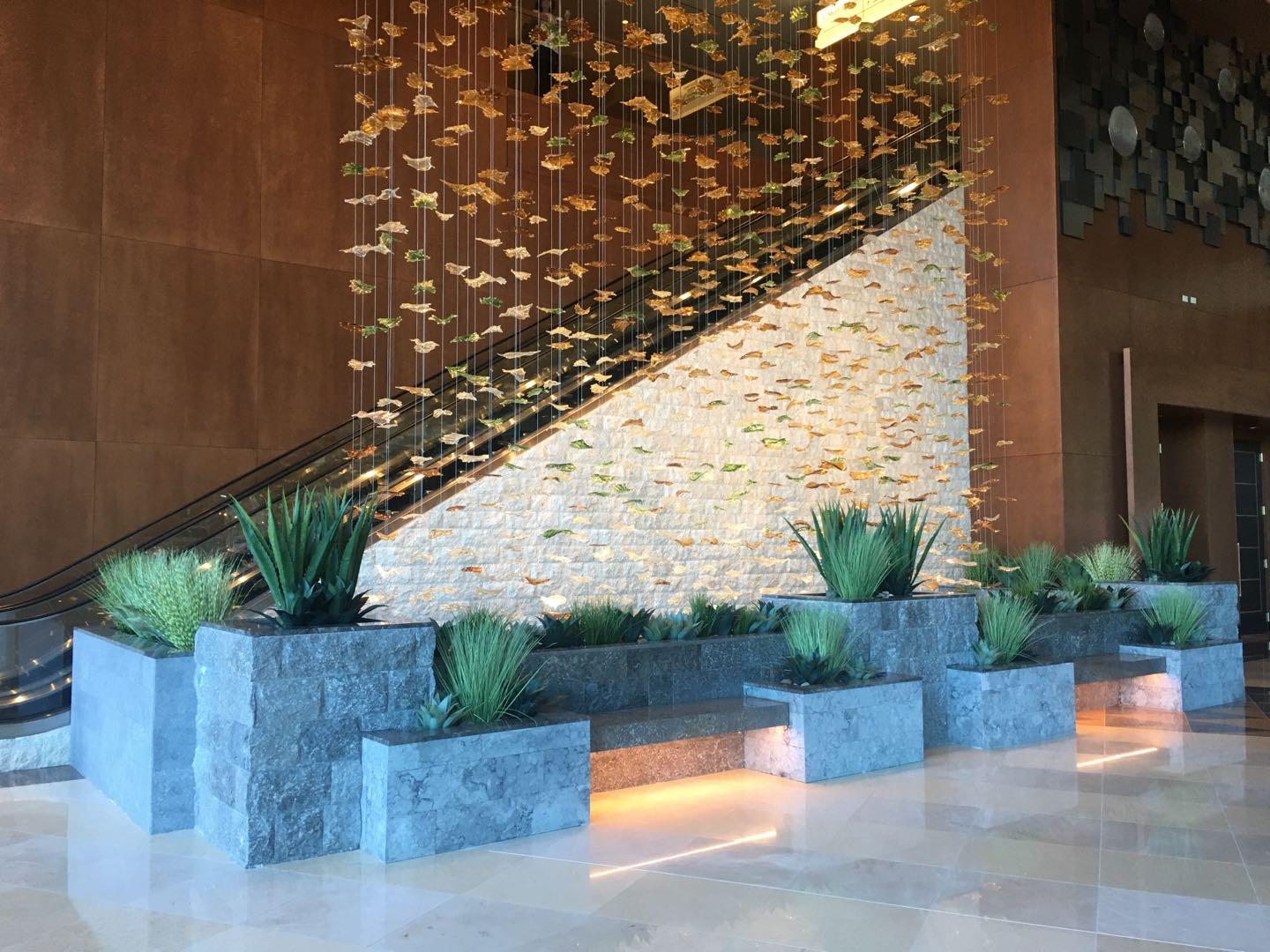 Natural stone landscape project